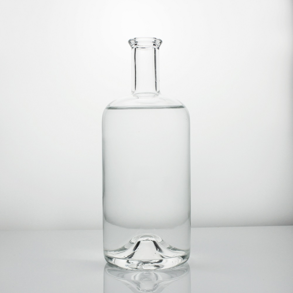 Best Selling Extra Flint Vodka Liquor Whisky Glass Bottle 750ML Juniper Bottle