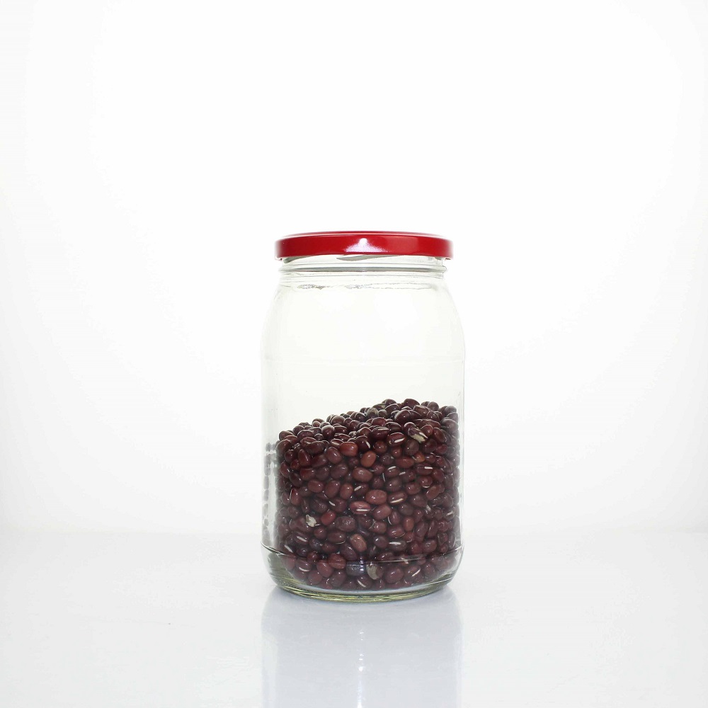 500ml Food Glass Jar With Aluminium Caps 
