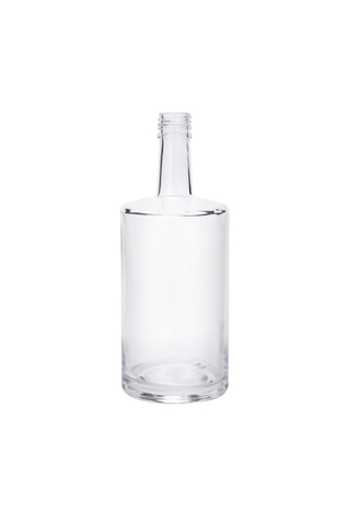 500ml 16OZ Empty Clear Round Vodka Tequila Brandy Whisky Liquor Glass Bottle