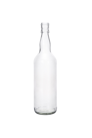  500ml 750ml Empty Glass Whisky Bottle Liquor Wine Glass Vodka Bottle with Cork