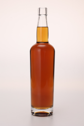 375ml 500ml 750ml Rum Alcohol Whiskey Gin Glass Wine Liquor Vodka Bottle with Cork