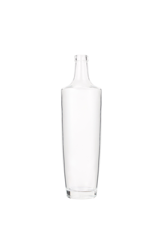 Luxury Shape High 750ml 700ml Glass Bottle for Liquor Gin Vodka Rum Wine Spirits Brandy Beverage
