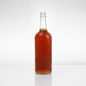 Low Price Custom 750ml Rum Vodka Whisky Liquor Tito's Glass Bottle
