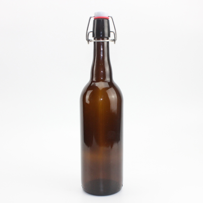 Amber 750ML Beer Glass Bottle