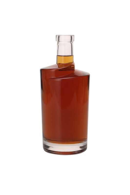 Manufacturers Premium Glass Whiskey Liquor Decanter Vodka Spirits Wine Bottles with Screw Cap