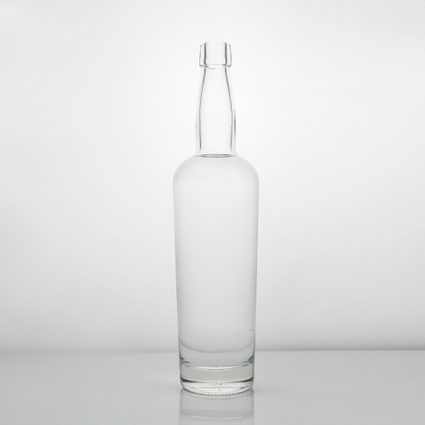 Empty Customized 750ml Whisky Malt Bottle Liquor Glass Bottle For Vodka Gin Whiskey