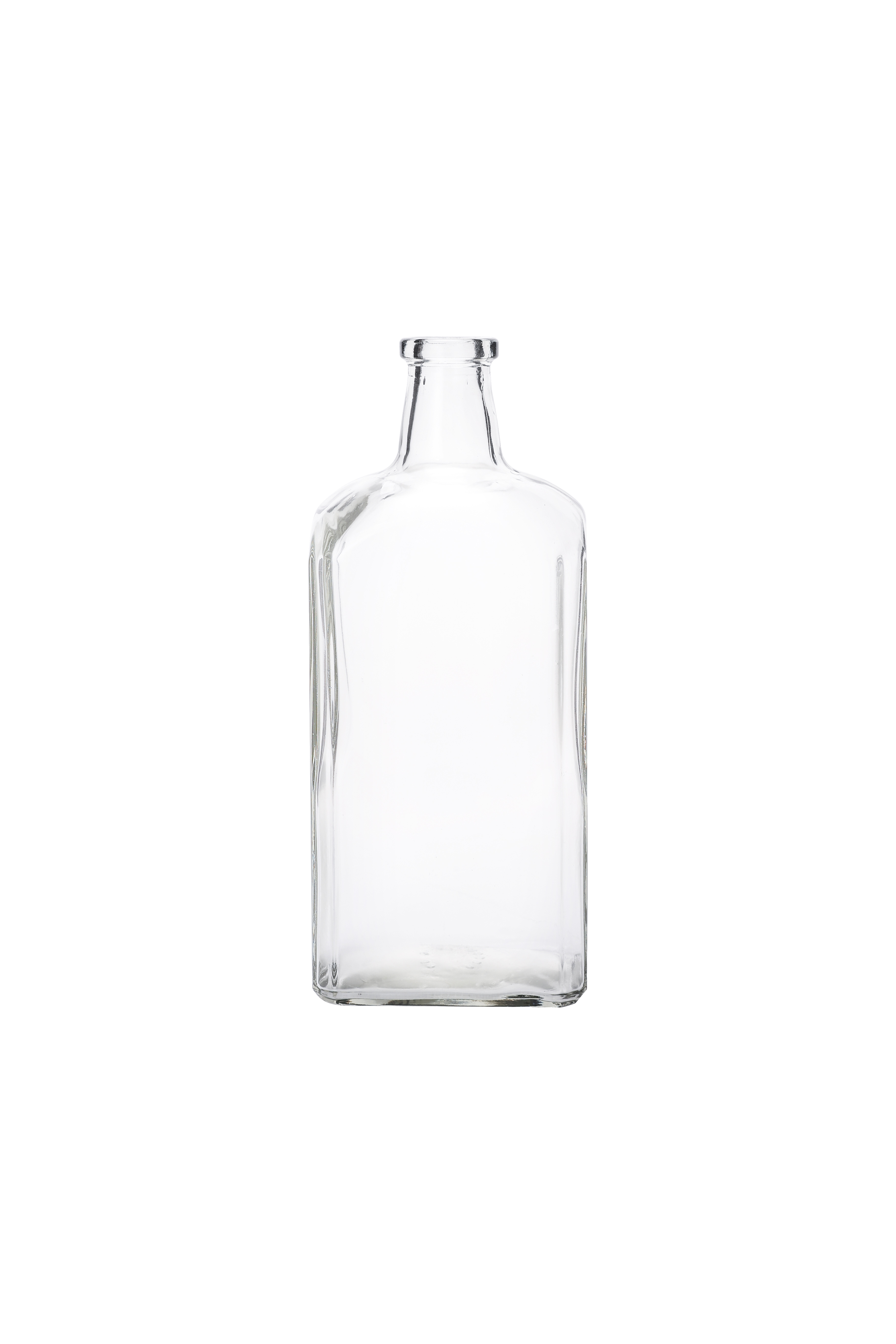 50ml 100ml Wholesale Empty Mini Liquor Glass Bottles With Aluminum Cap For Liquor Wine Alcohol