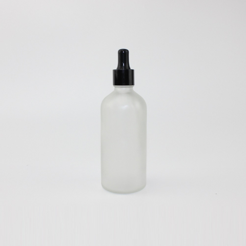 Luxury White Frosting 30ml 50ml 100ml 150ml Essential Oil Glass Bottle