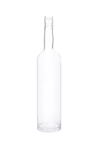 Wholesale Factory Custom Empty Glass Liquor Bottle Vodka Gin Glass Bottle with Cork 