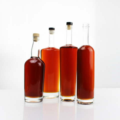Factory Price Wholesale Empty Wine Bottle with 1 Liter Glass Bottles for Whiskey Bottles for Liquor Package